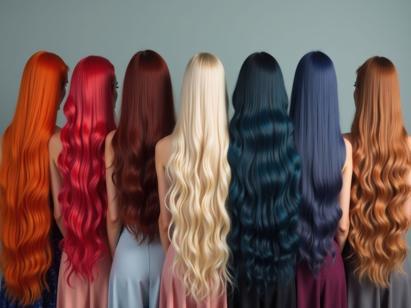 Tendências de cores de cabelo
