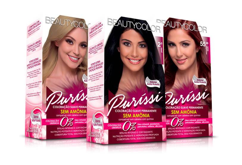 Linha Coloração Puríssi - Cabelos - BEAUTYCOLOR