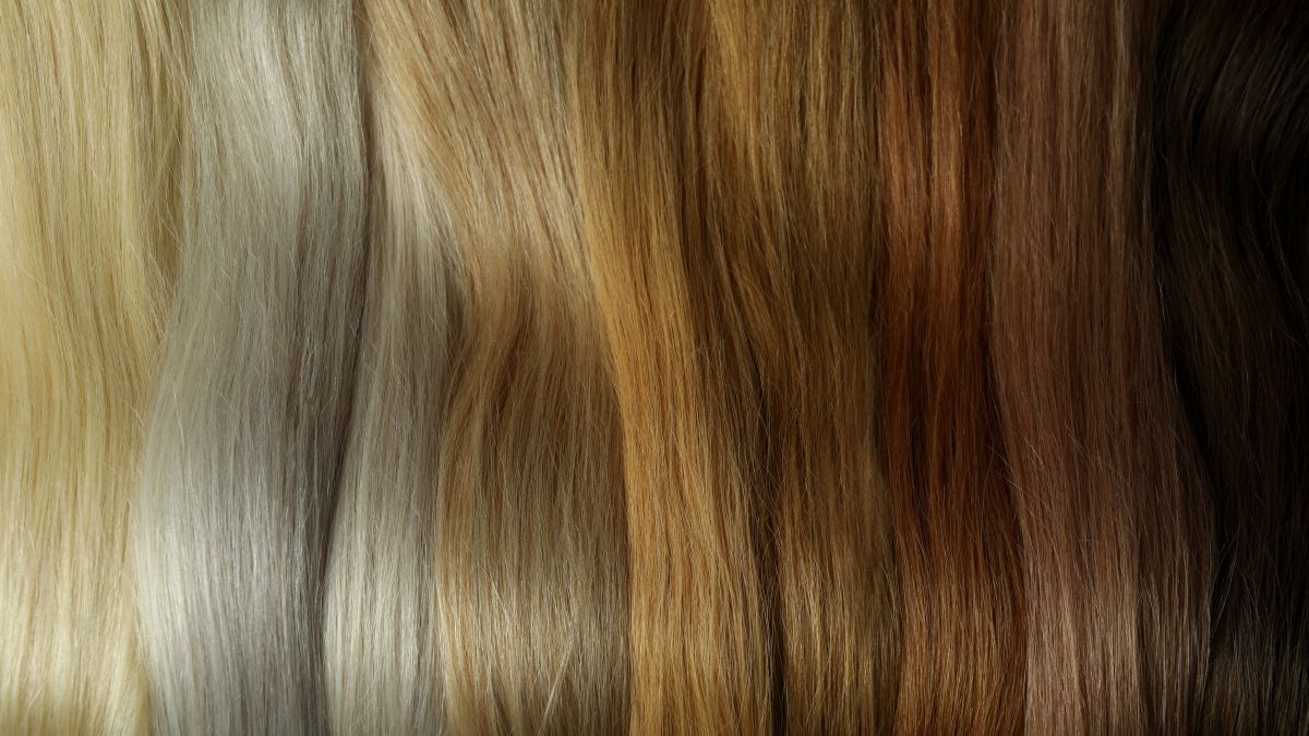 Como a cor do cabelo é determinada?